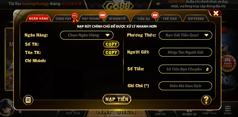 nap-tien-tai-go88-ngan-hang