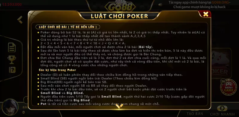 luat-Poker-Go88